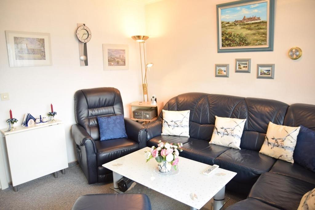 2-Zimmer-Appartement Im 1. Obergeschoss Mit Hallenschwimmbad Und Sauna. Westerland Kültér fotó